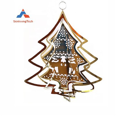 Christmas tig etching cua chimes